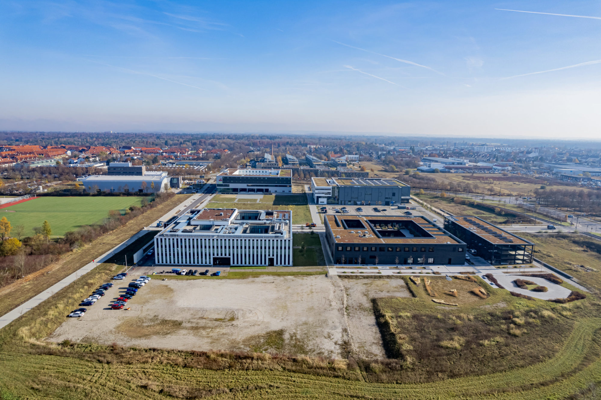 Luftaufnahme Augsburg Innovationspark